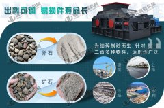 膨潤土破碎用對輥破碎機怎么樣，都有哪些優勢？